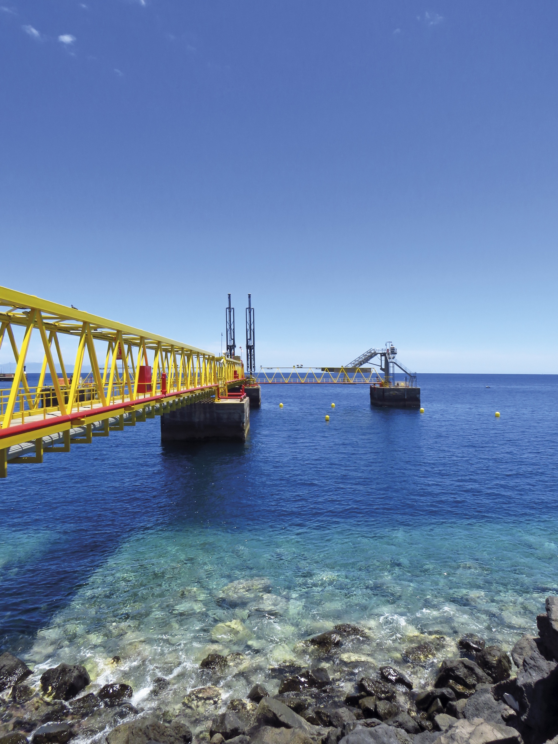 Intersecting infrastructure connections